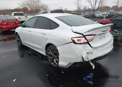 2015 Chrysler 200 S from USA, damaged, VIN 1C3CCCBB7FN534651